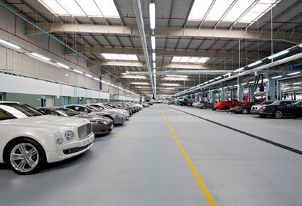 دبي تشهد إفتتاح أكبر ورشة لبنتلي في العالم